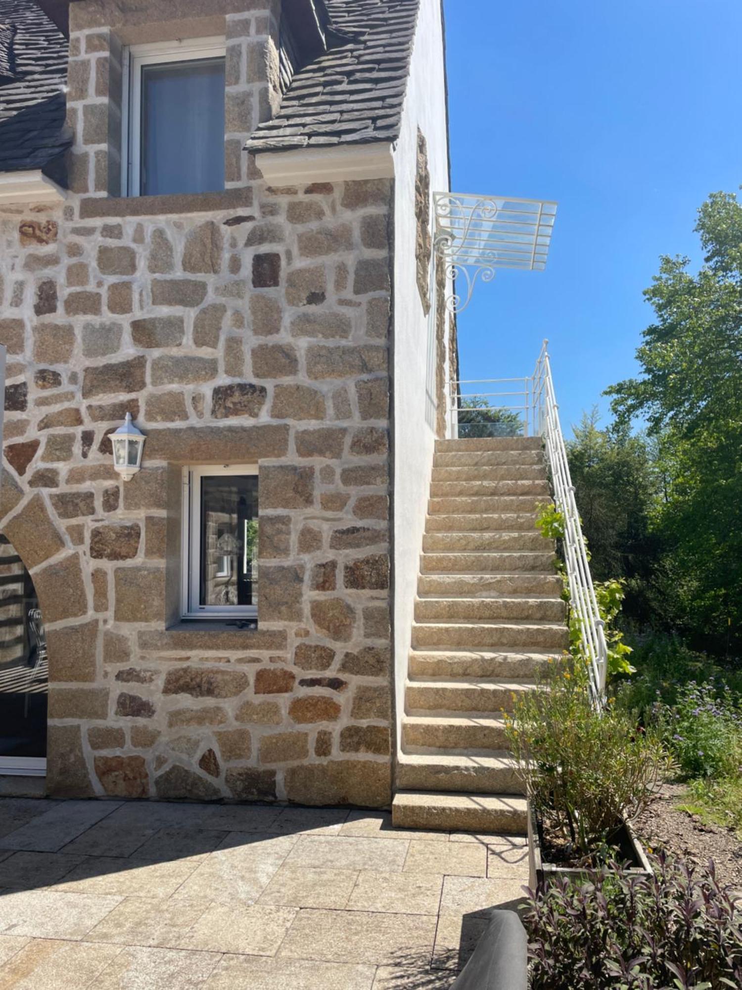 Bed and Breakfast Le Pas Du Faon Caudan Esterno foto